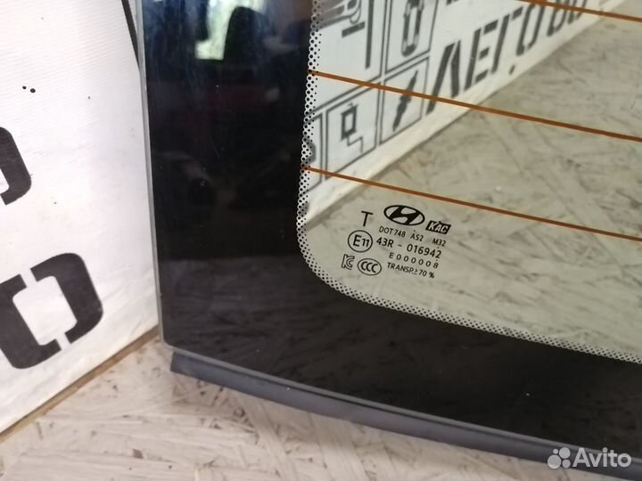 Стекло заднее для Hyundai Solaris 2018