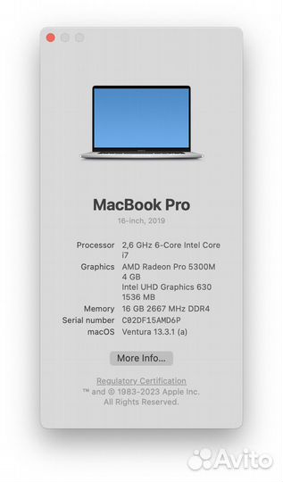MacBook Pro 16
