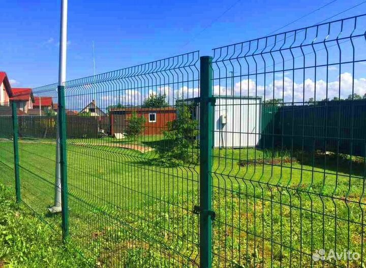 Забор 3Д гитерра с утановкой