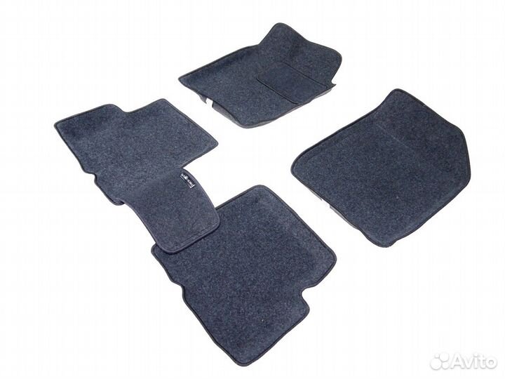 Коврики текстильные 3D Renault Sandero с 2009-2013