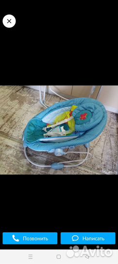 Детские электронные качели для новорожденных