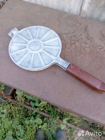 Вафельница СССР. Большая 24см