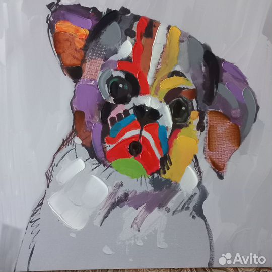 Картина Мопс
