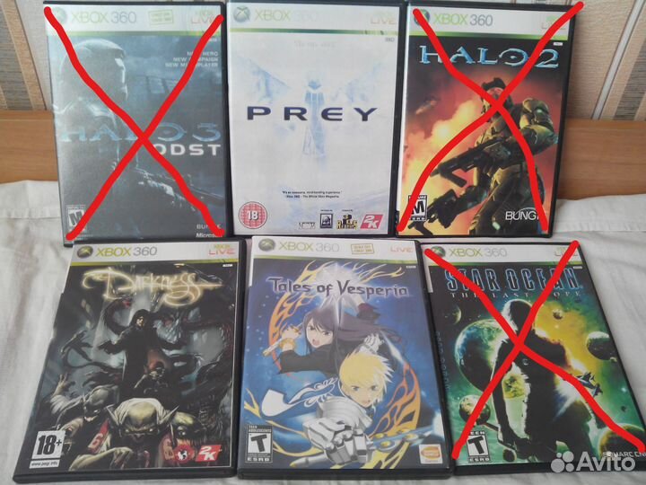 Диски для xbox 360 (игры)
