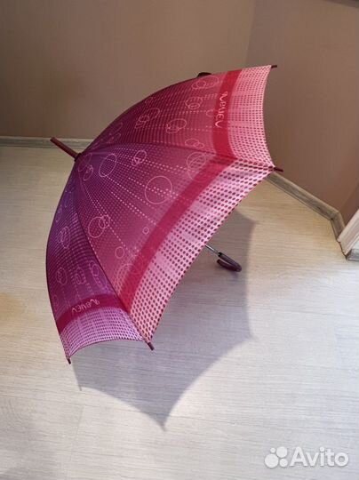 Зонты трости розовый белый оранжевый черный