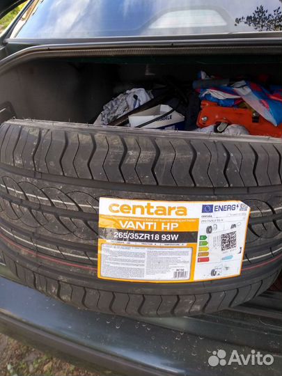 Centara Vanti HP 265/35 R18 93W