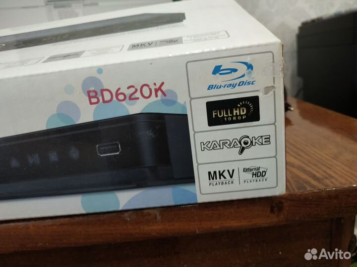 Проигрыватель Blu-ray и DVD LG BD620K