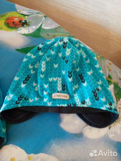 Шапка и снуд для мальчика р 56