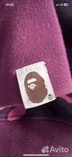 Зип худи bape shark