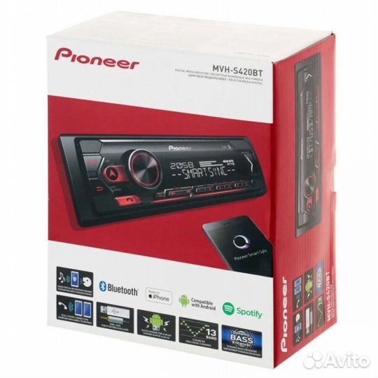 Автомагнитола Pioneer DEH-S4250BT