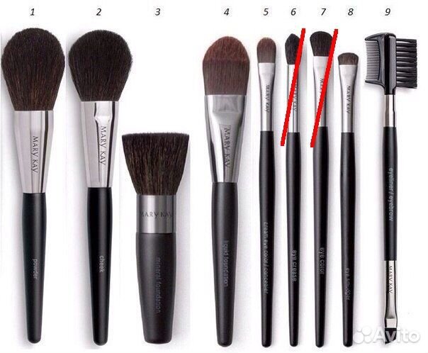 Кисти для макияжа Mary Kay, новые