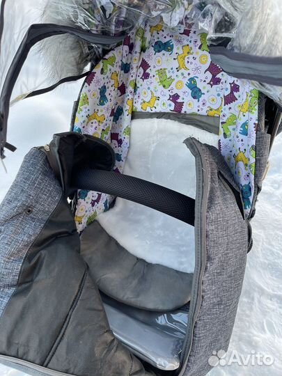 Санки коляска новые