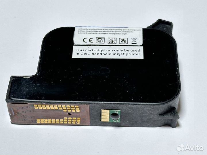 Картридж сольвентный G&G GB-001 white