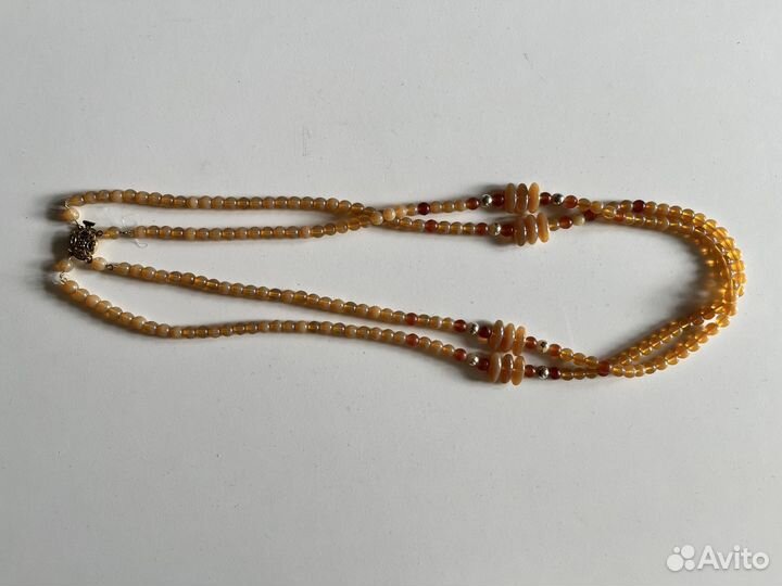 Янтарные бусы натуральные СССР