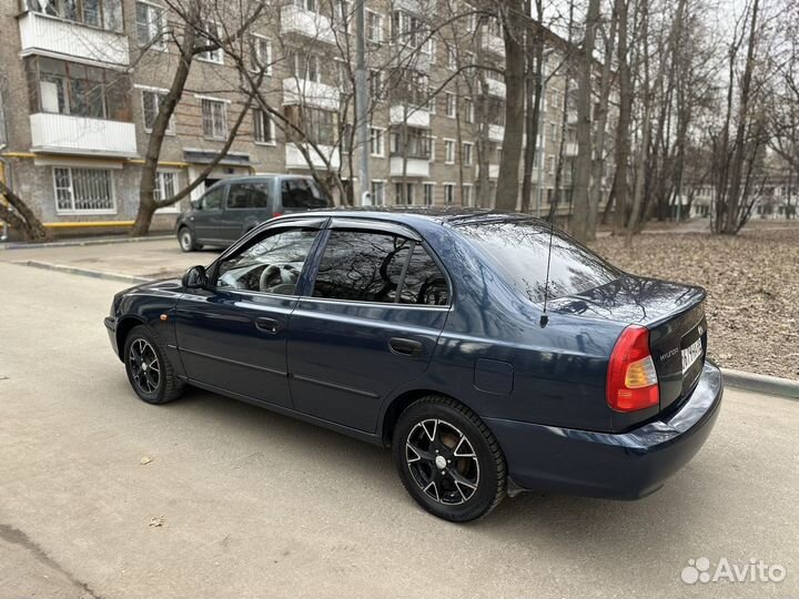 Hyundai Accent 1.5 МТ, 2008, 217 000 км
