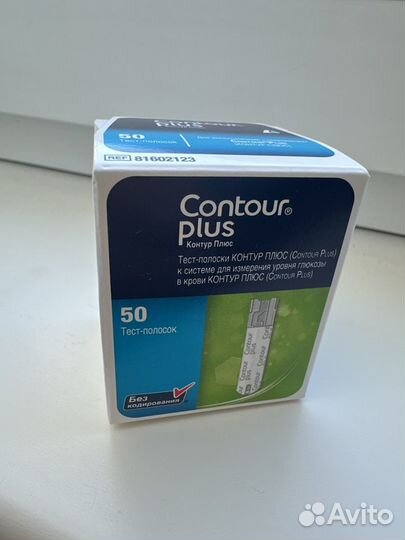 Тест полоски Contour plus