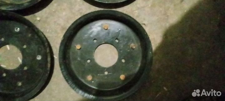 Диски на колёса от телеги мотоблока