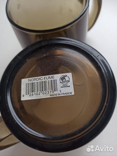 Бокалы стеклянные Французские