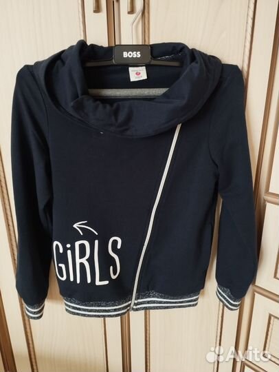 Школьная синяя форма на девочку 140-146