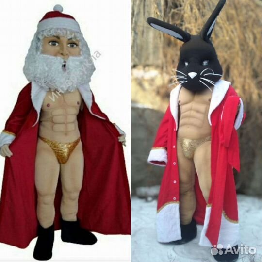 Экспресс поздравление Ростовая кукла стриптизер