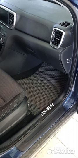 Эва коврики 3D для kia sportage спортэйдж