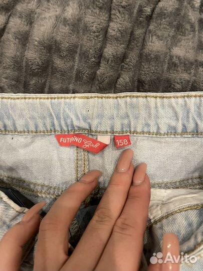 Джинсовая юбка для девочки