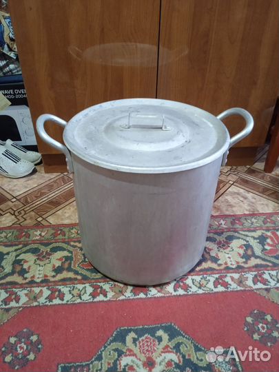 Кастрюля алюминиевая СССР, 30 литров в отл.сост