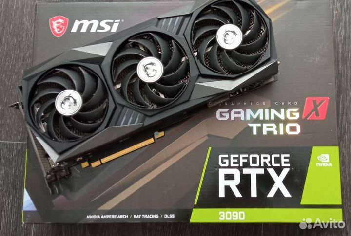 Видеокарта GeForce RTX 3090 gaming X trio