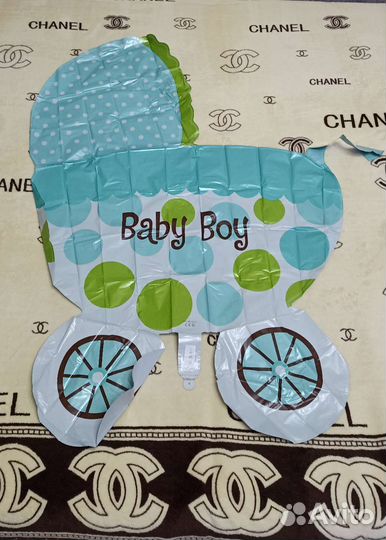 Большие воздушные шары на рождение ребенка