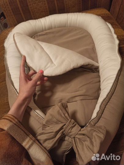 Кокон гнездышко для новорожденных