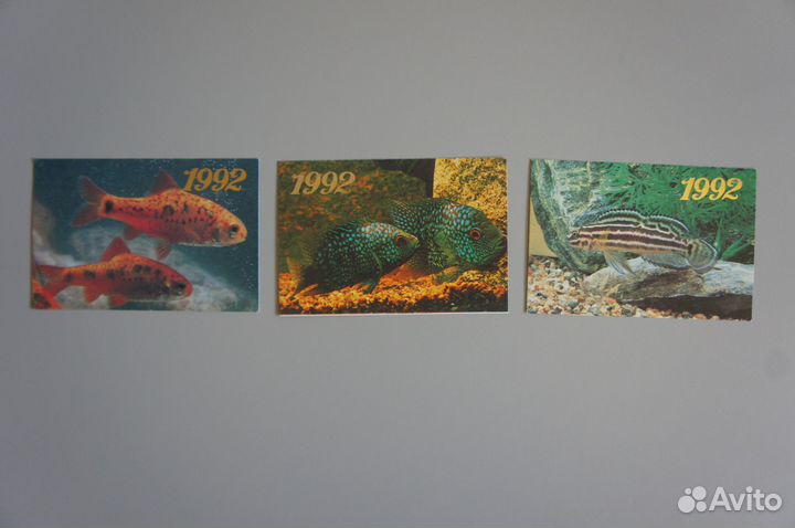 Календарики СССР (много из Казахстана) от 1972 г