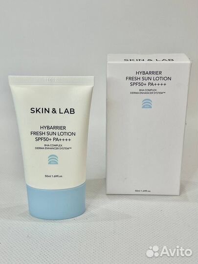 Skin&lab spf 50 Лосьон увлажняющий HYbarrier