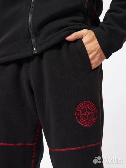 Костюм флисовый Alaskan RoyalFish серый/черный