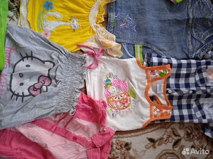 Детские вещи пакетом на девочку 3-4 года