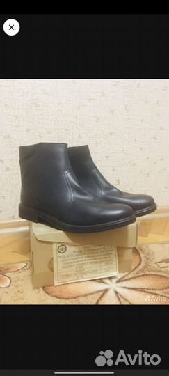 Полусапожки,ботинки кожаные 44р