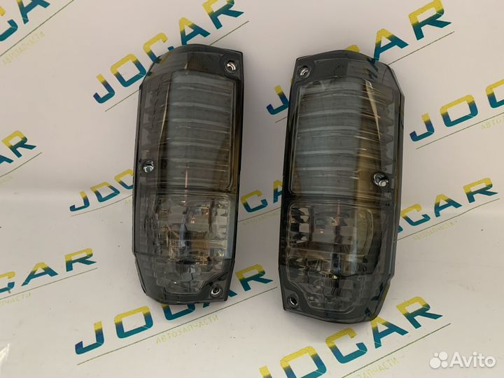 Стопы LED Toyota Land Cruiser Prado 78 тёмные