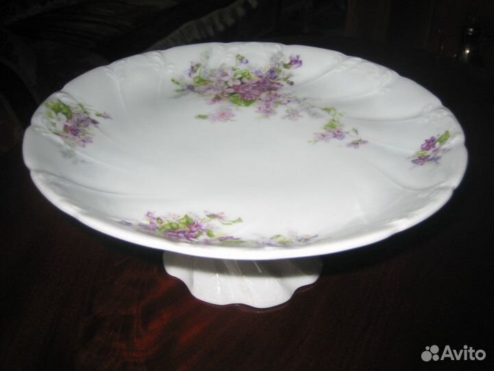 Антикварный столовый сервиз, Кузнецова 1900г