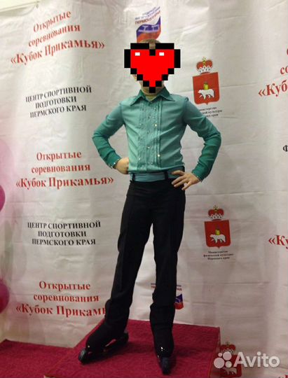 Рубашка для выступлений фигурное катание