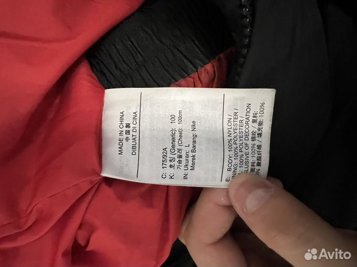 Пуховик jordan оригинал