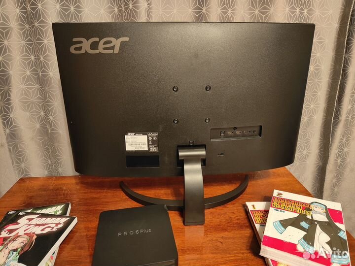 Новый Изогнутый Монитор Acer ED273U 2K 165Hz