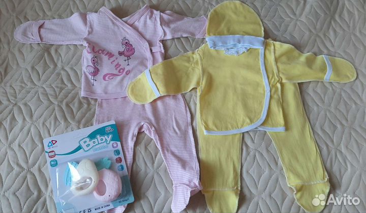 Вещи на грудничка для девочки