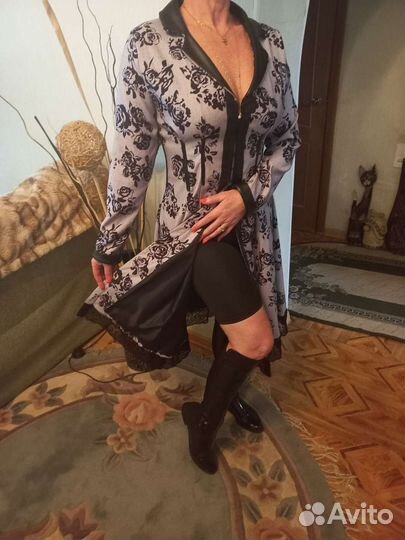Платье с подкладом