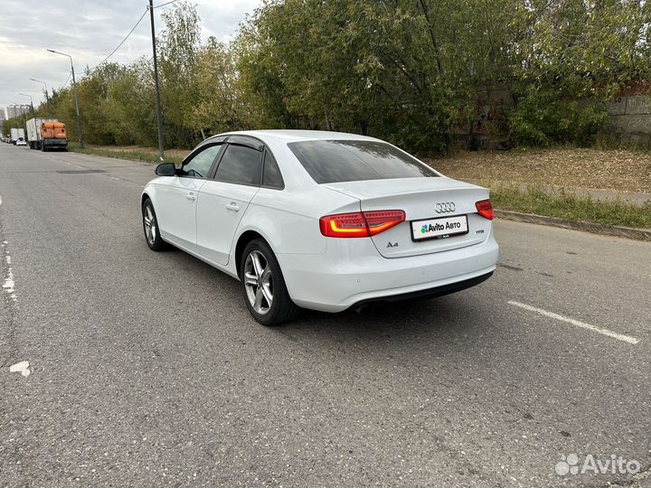 Audi A4 1.8 CVT, 2013, 225 000 км