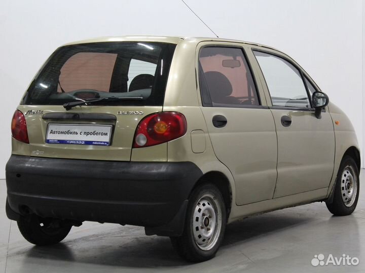 Daewoo Matiz 0.8 МТ, 2007, 103 515 км