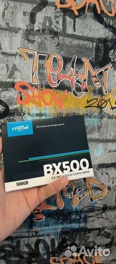 SSD диск Crucial BX500 500гб