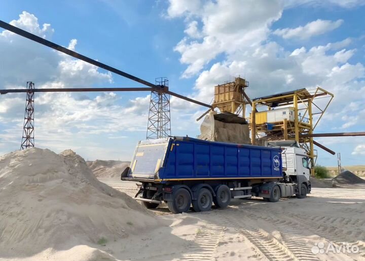 Песок карьерный