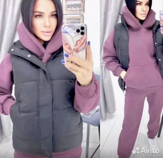 Новый костюм футер на р.48