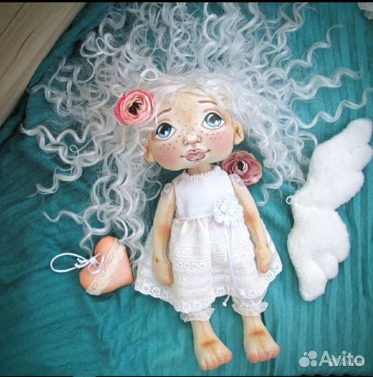 Ангел, кукла, игрушка, ручная работа