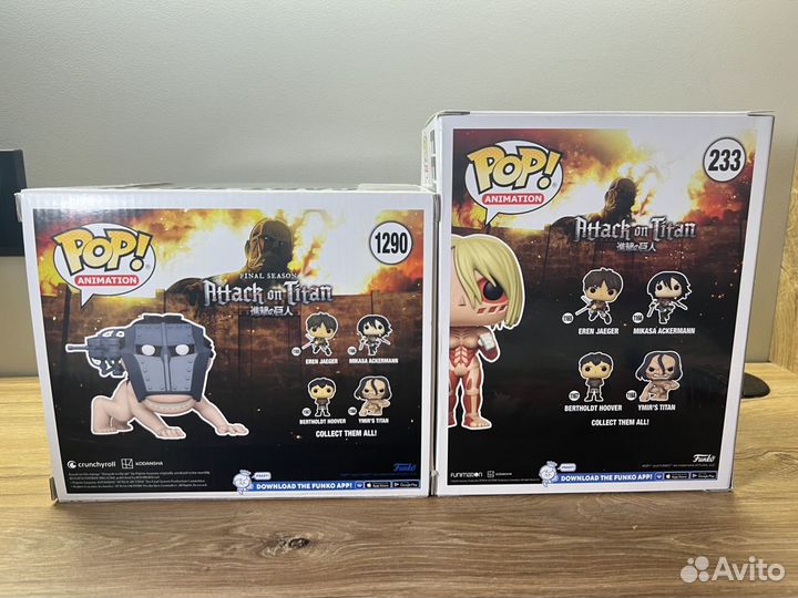 Funko pop attack on titan