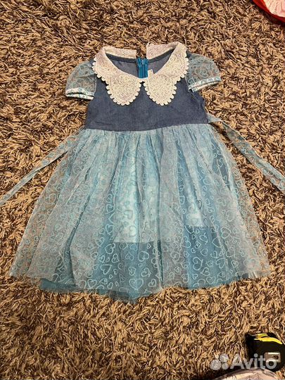 Комбинезон и платья для девочки 80 86 92